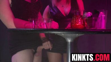 Trans Tiffany Starr dominates Aria Austin and cums all over her ass